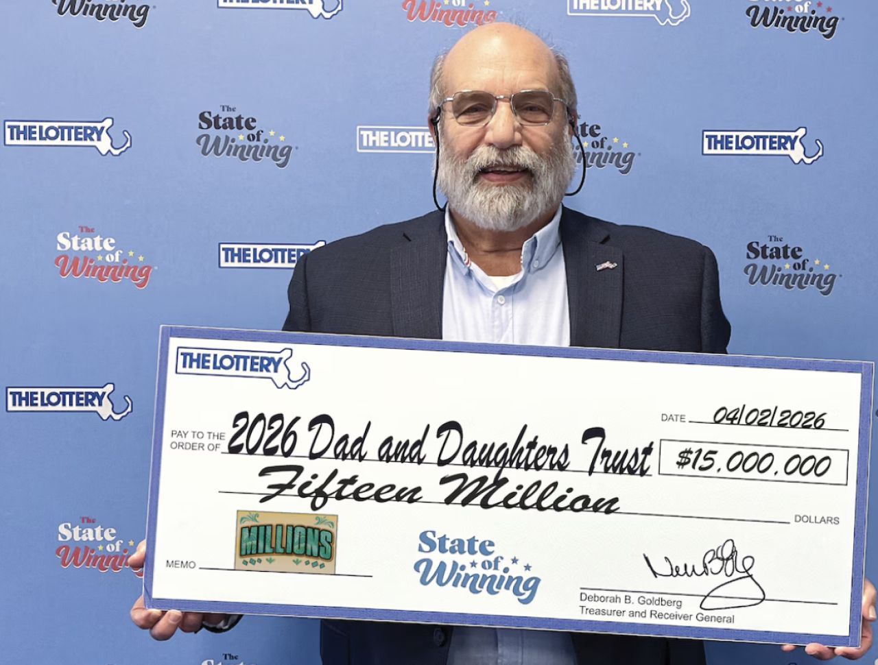 Martha&rsquo;s Vineyard Winner Claims Final $15 Million Scratch Ticket Prize, Plans to Help Family