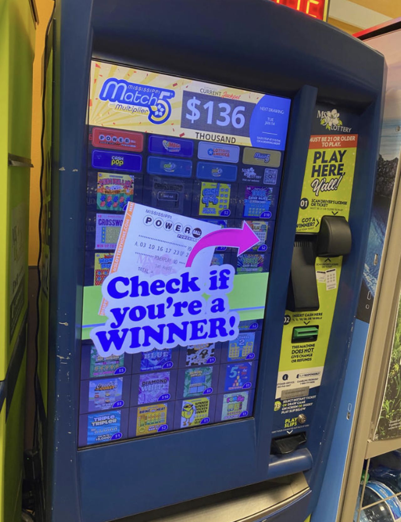 Mississippi Lottery Results for June 9, 2026: Winning Numbers for Match 5, Cash 3, Cash 4 and Cash Pop