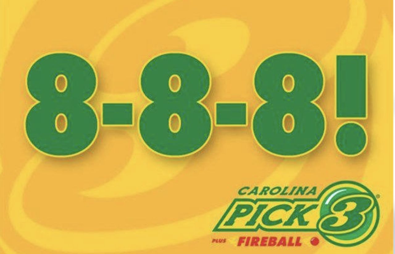 Triple 8-8-8 Hits Big: North Carolina Pick 3 Pays Out $3.1 Million