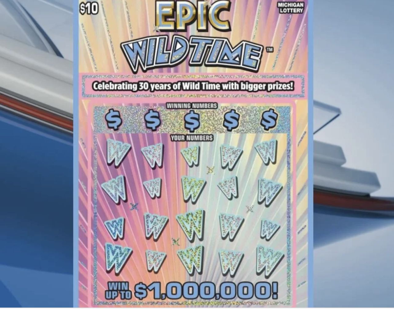 Michigan Player Hits $1 Million Jackpot on Epic Wild Time Scratch-Off in Saginaw