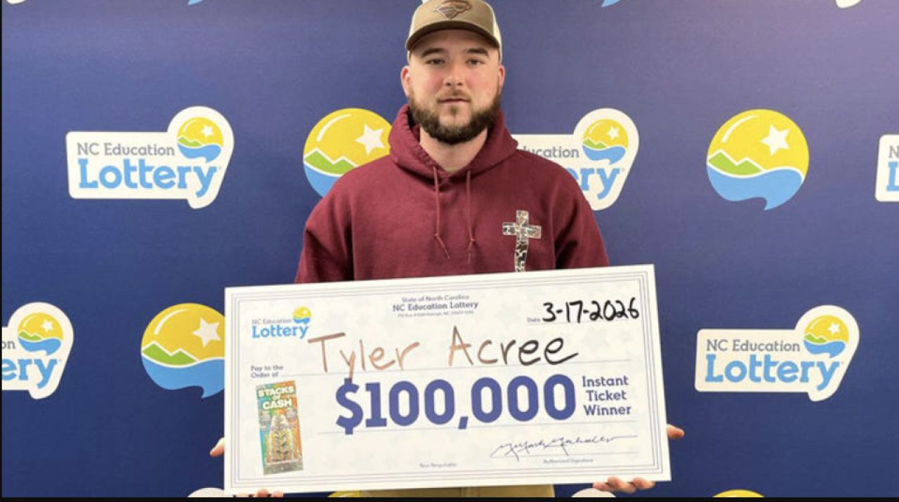 Roanoke Rapids Man Wins $100K, Celebrates Big in Store!