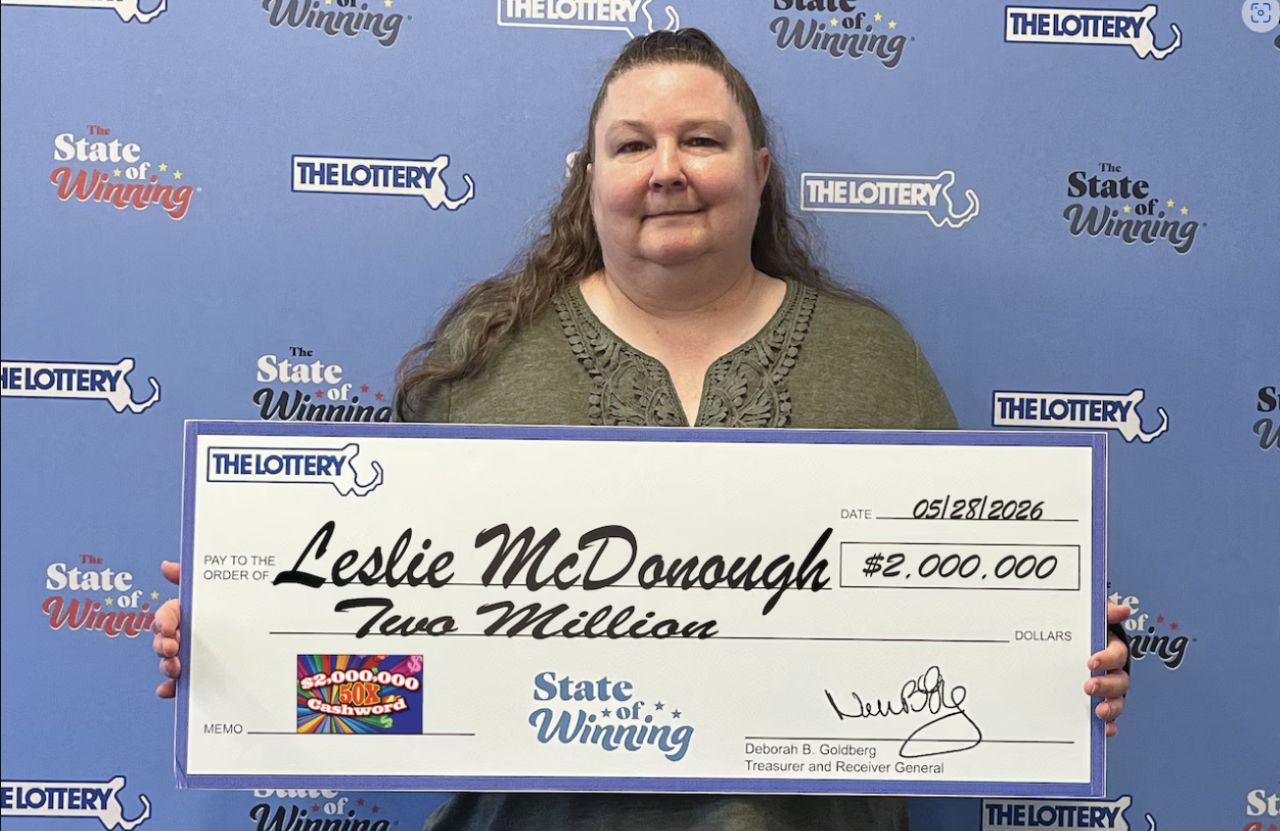 Cape Cod Woman Wins $2 Million on Popular Cashword Scratch Ticket