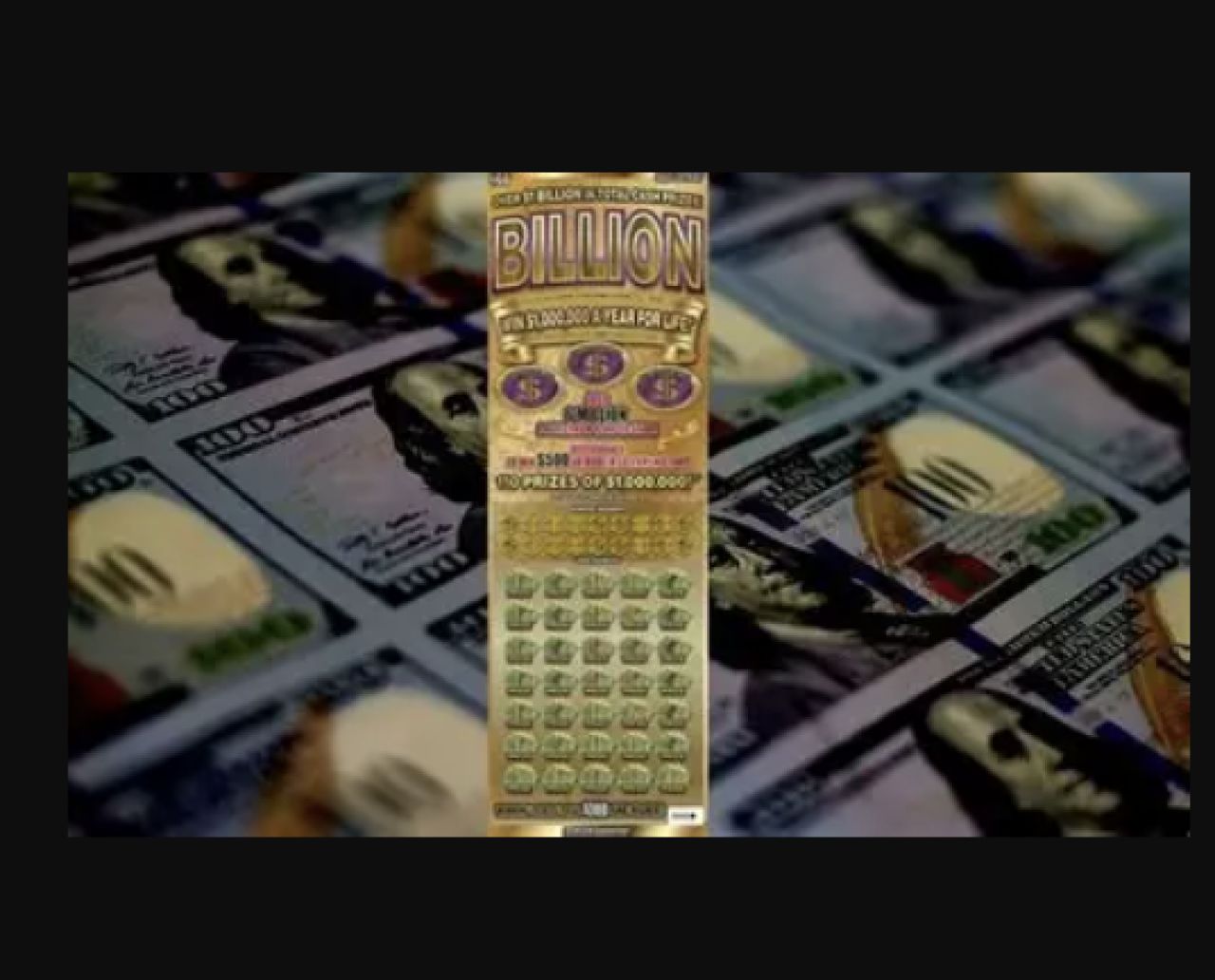 Augusta Player Wins $1 Million on Lucky 7 Scratch-Off Ticket