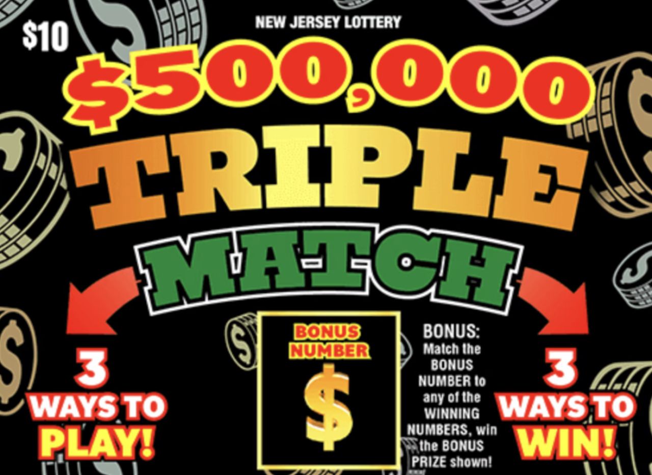 New Jersey Player Wins Final $500,000 Triple Match Scratch-Off Prize