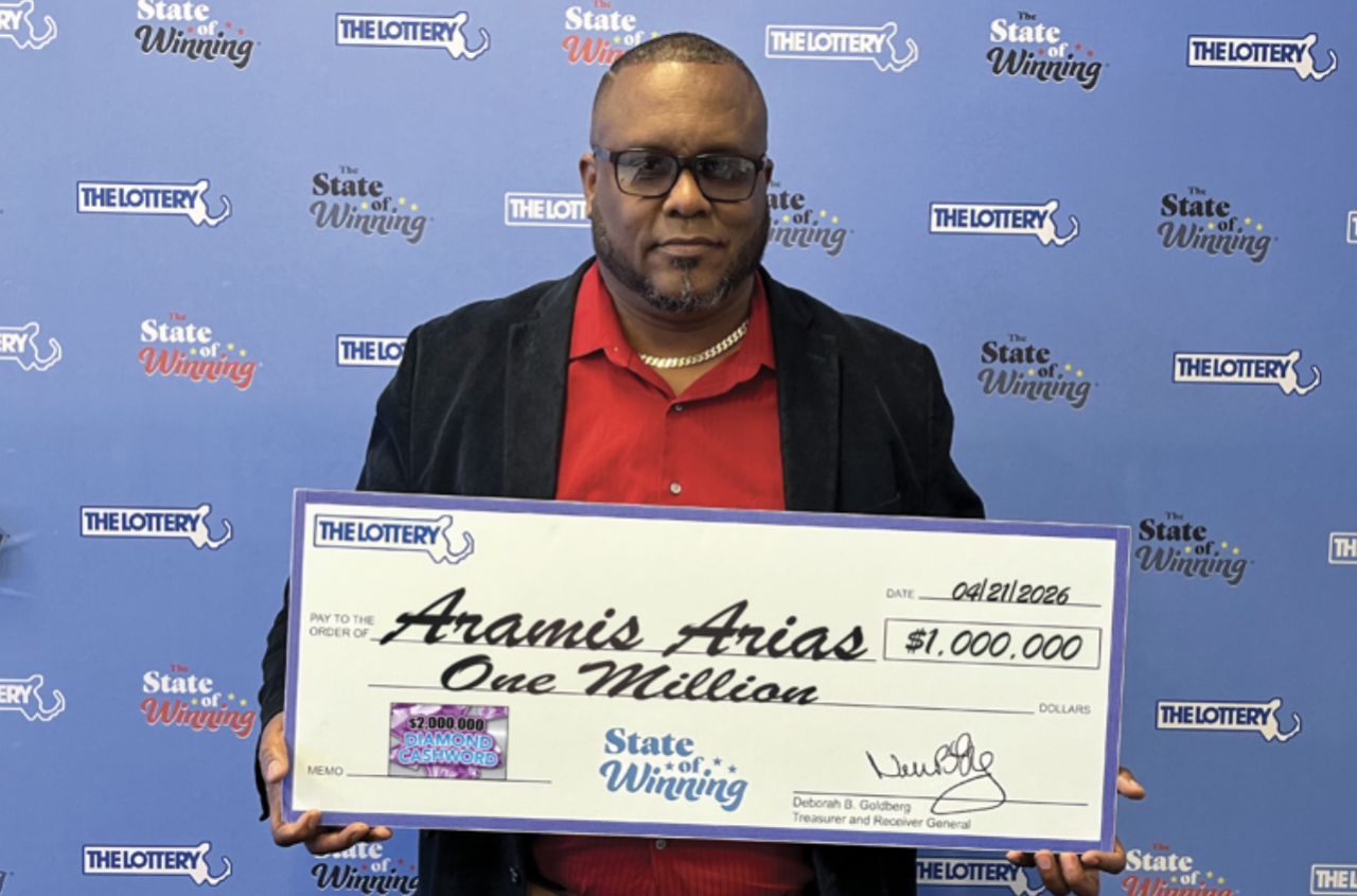 Worcester Man Hits $1M Lottery Jackpot, Takes Home $650K Cash Prize