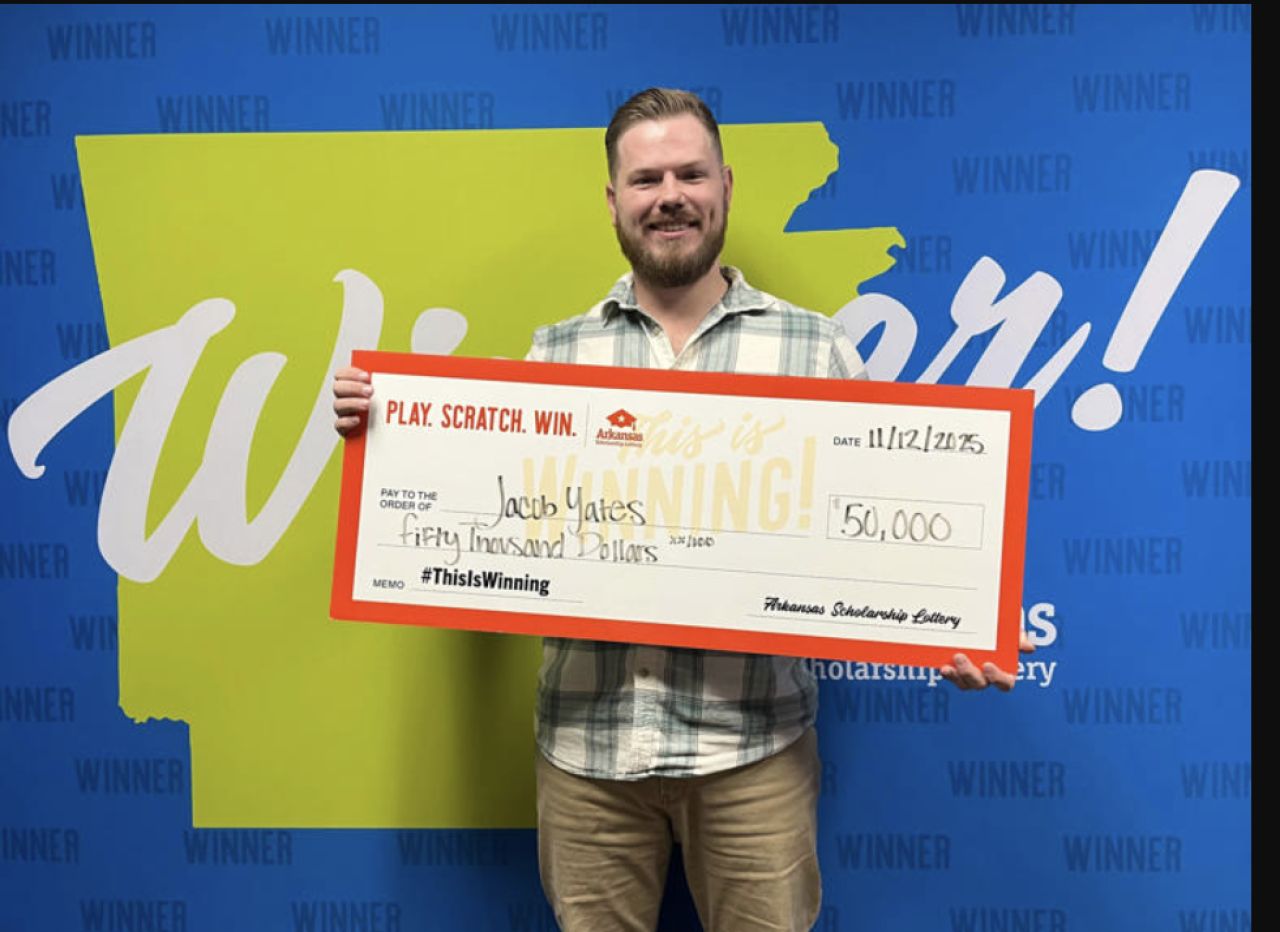 Gas Station Stop Turns Into $50,000 Scratch-Off Win for Arkansas Man