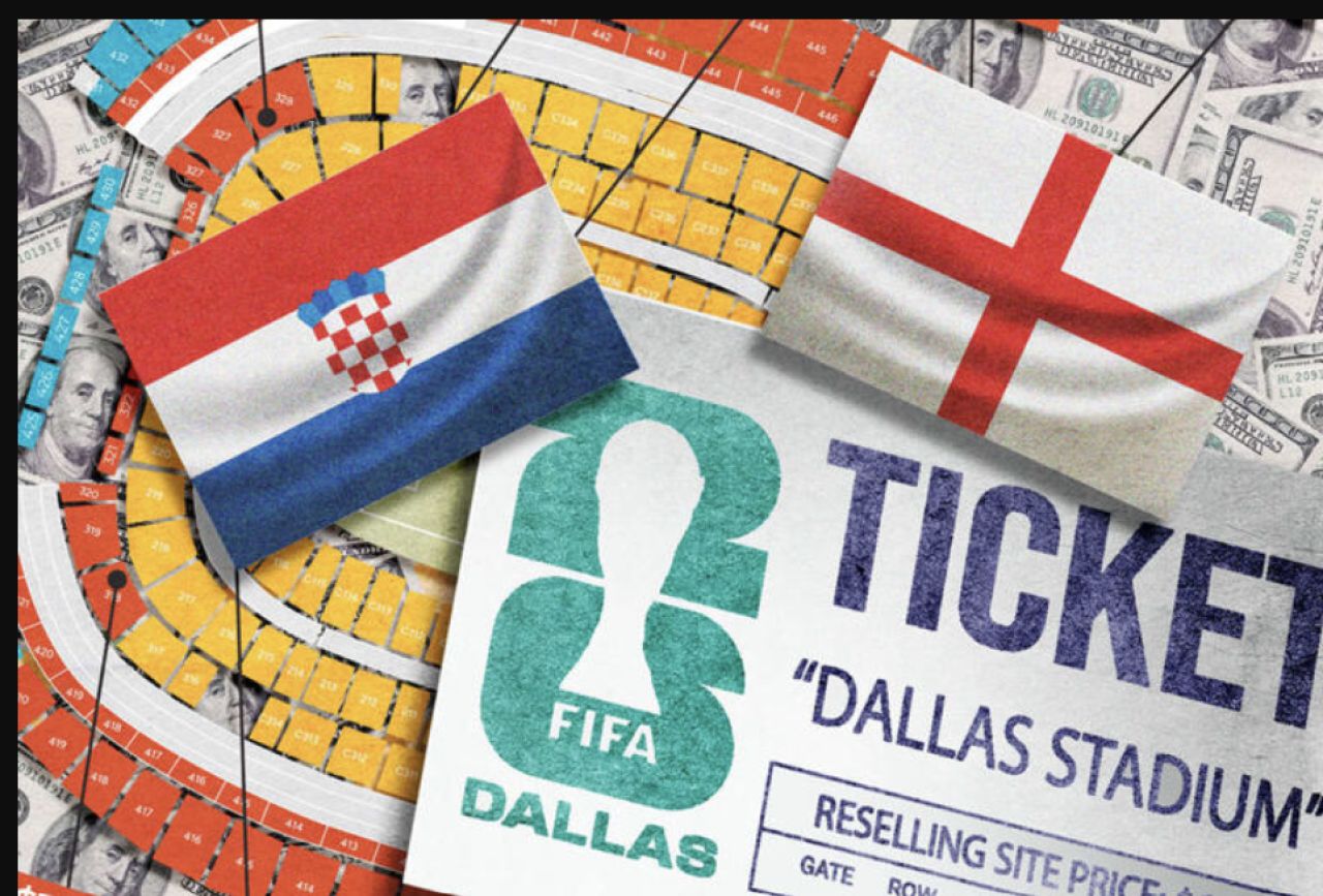 World Cup Resale Market Heats Up Ahead of England vs. Croatia