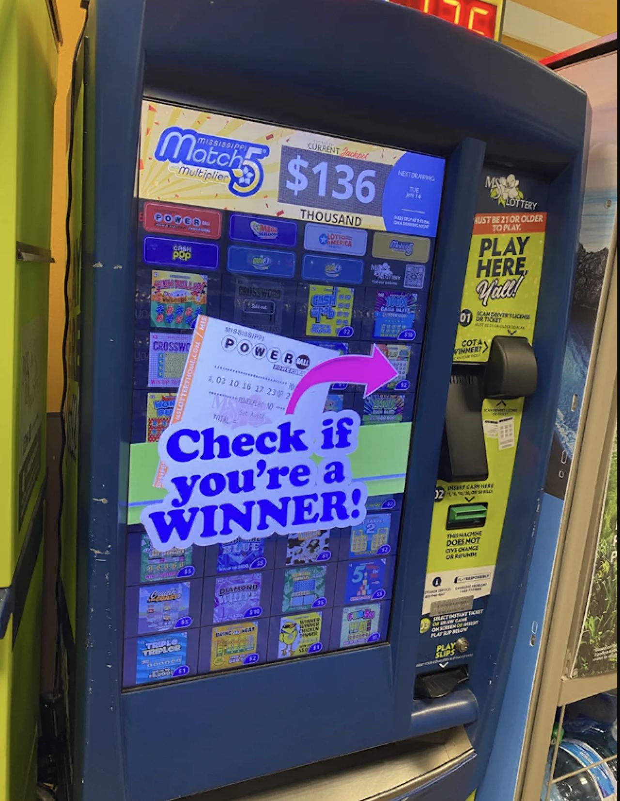 Mississippi Lottery Results &ndash; May 7, 2026 Winning Numbers &amp; Prize Info